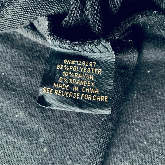 IMAN Black Tunic with Cutout Detailing, size S - Picture 6 of 7